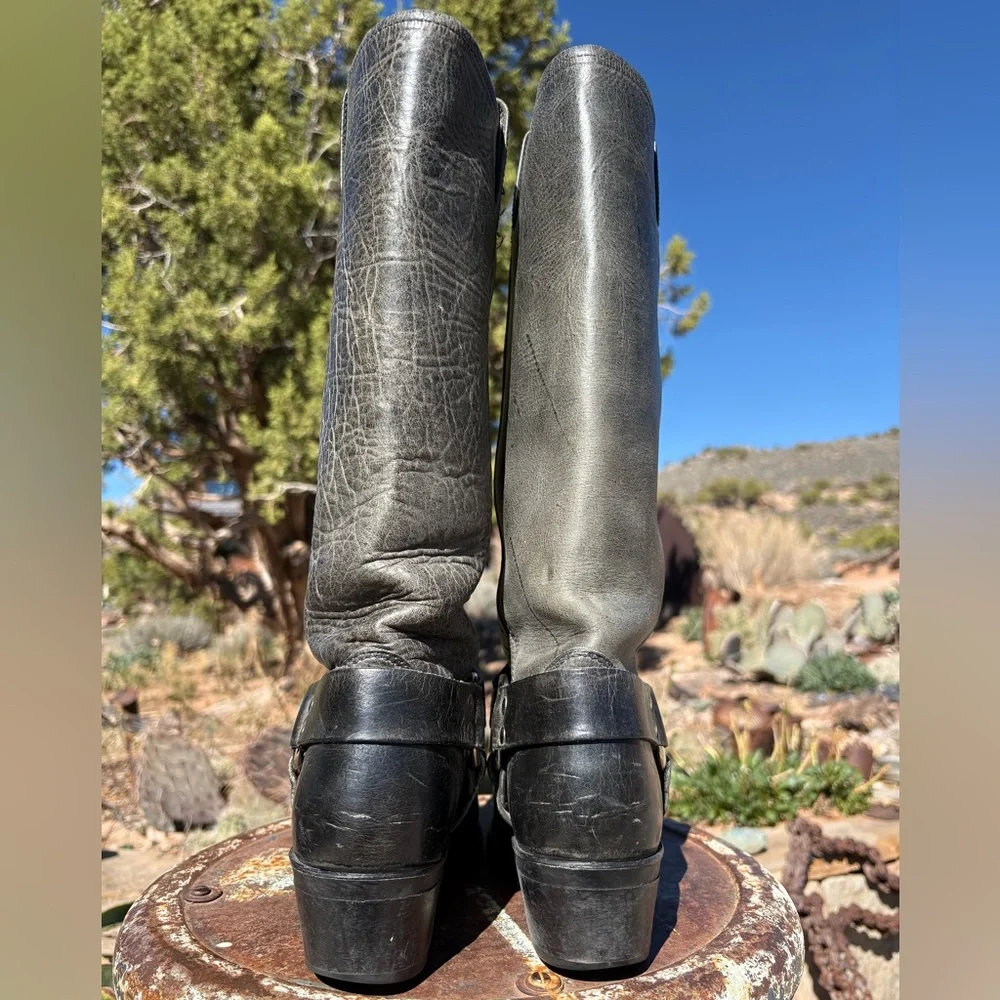 FRYE🇺🇸 15R Harness Tall Boots - Picture 8 of 16